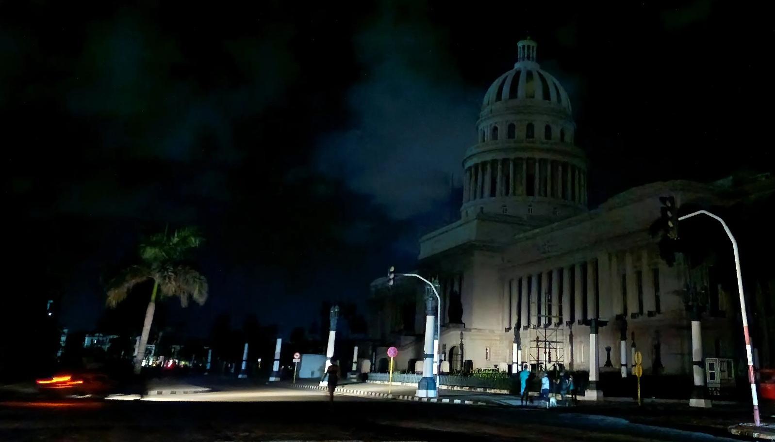 Apagones en Cuba.