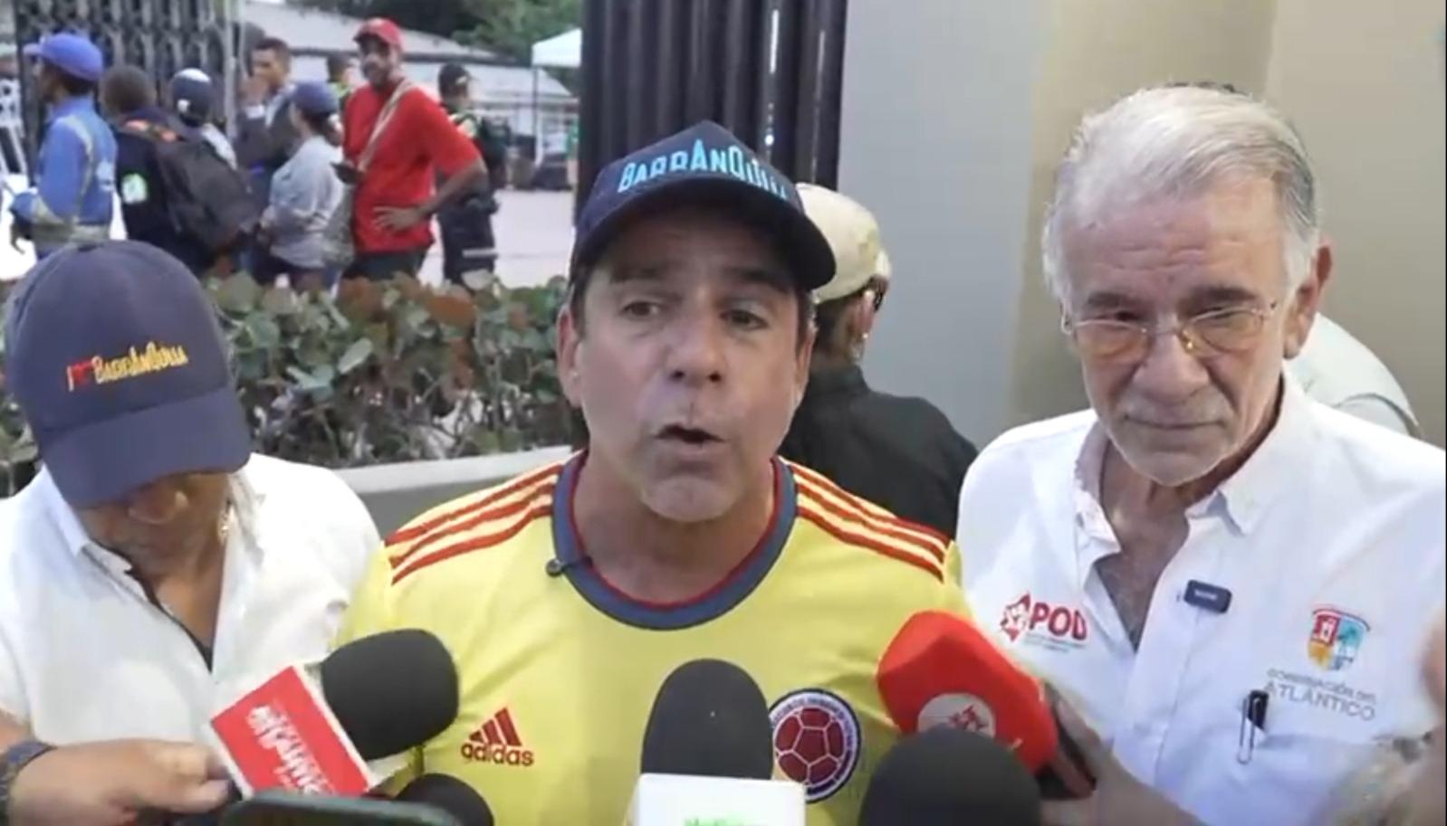 Alejandro Char y Eduardo Verano.