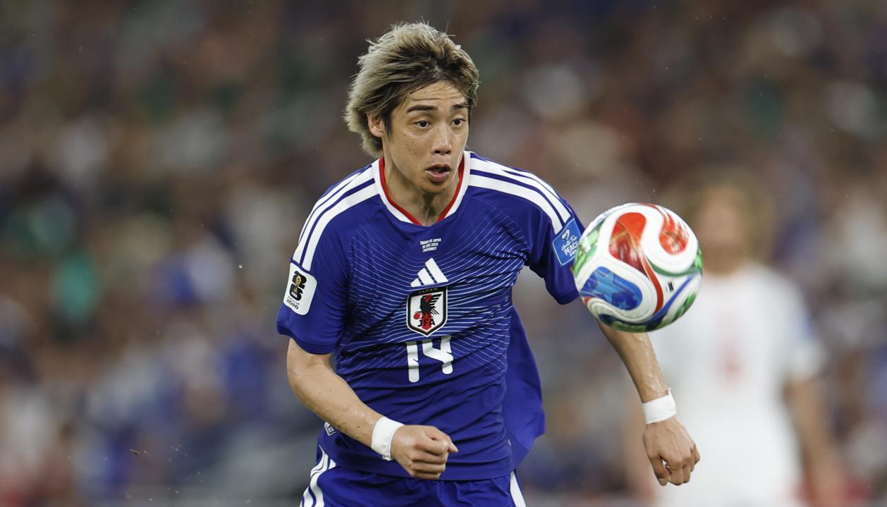 Junya Ito, jugador de la selección japonesa. 