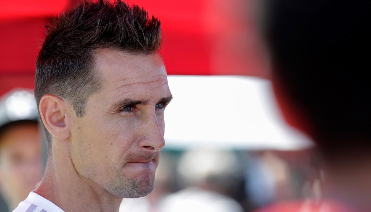 Miroslav Klose, exdelantero de la selección alemana.