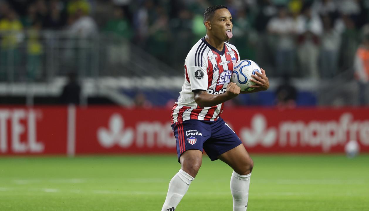 Luis Muriel, máximo goleador de Junior en el año con 14 tantos.