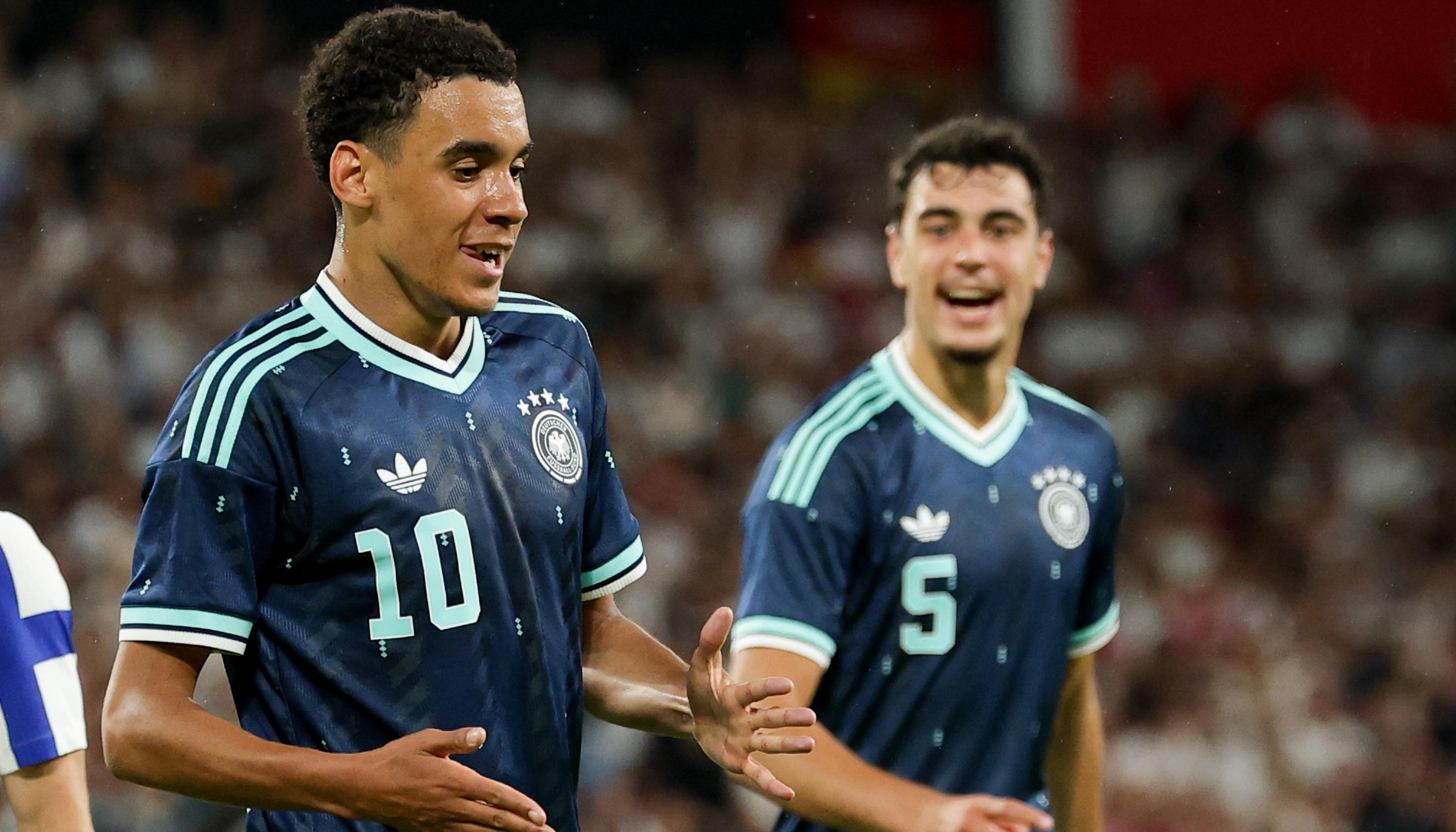 Julian Musiala, delantero de la selección alemana. 