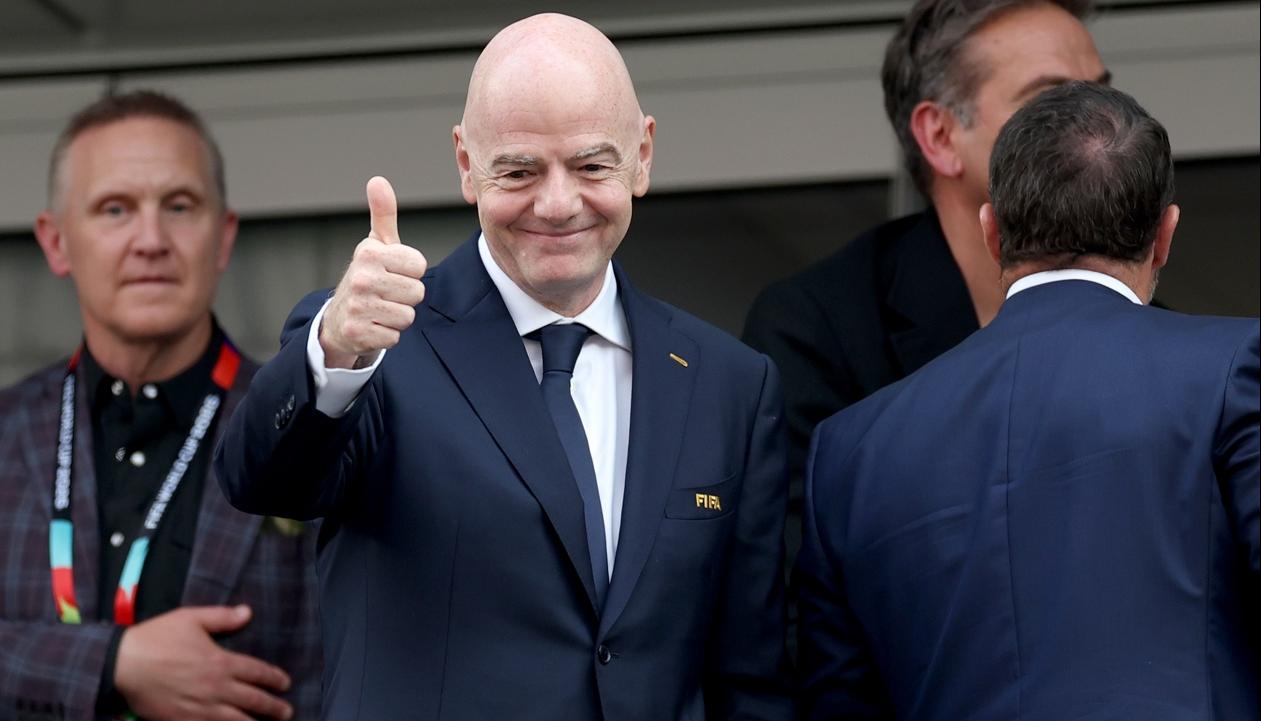 Gianni Infantino, presidente de la Fifa. 