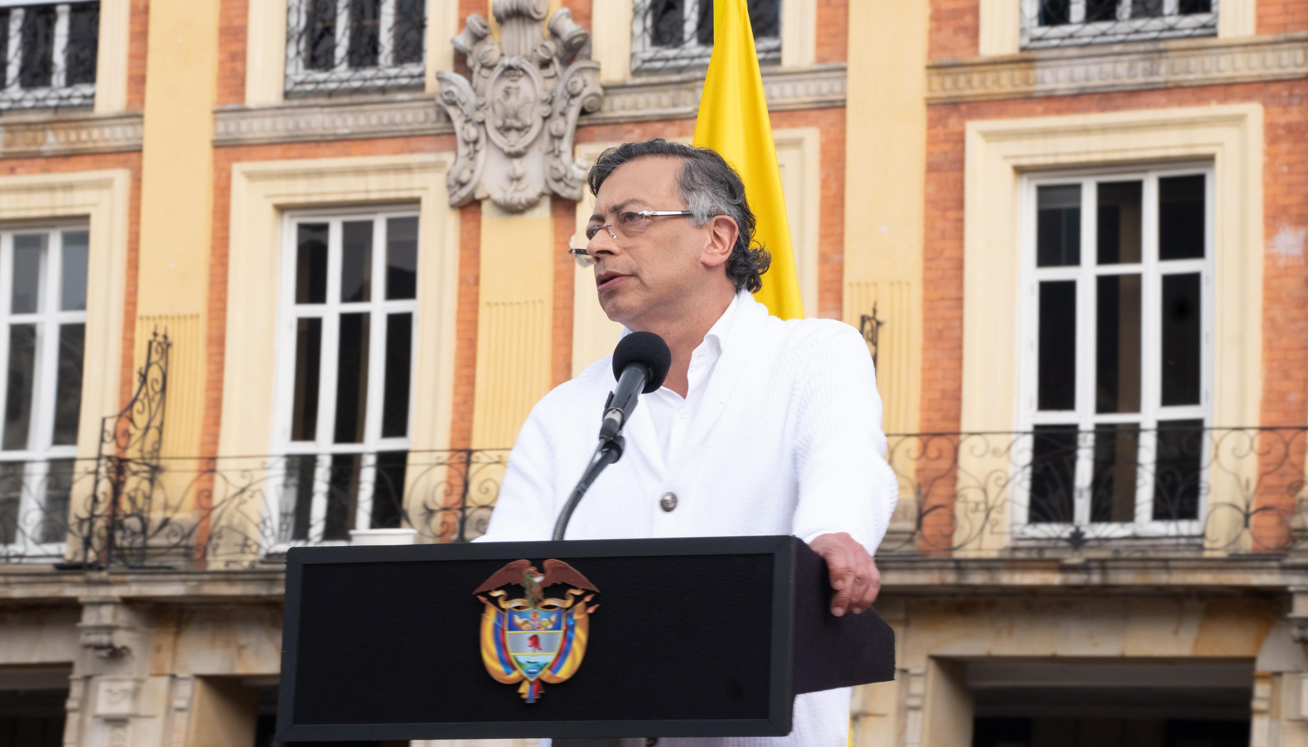 Gustavo Petro, presidente de la República. 
