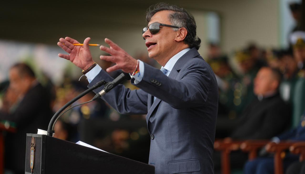 Gustavo Petro, presidente de Colombia. 