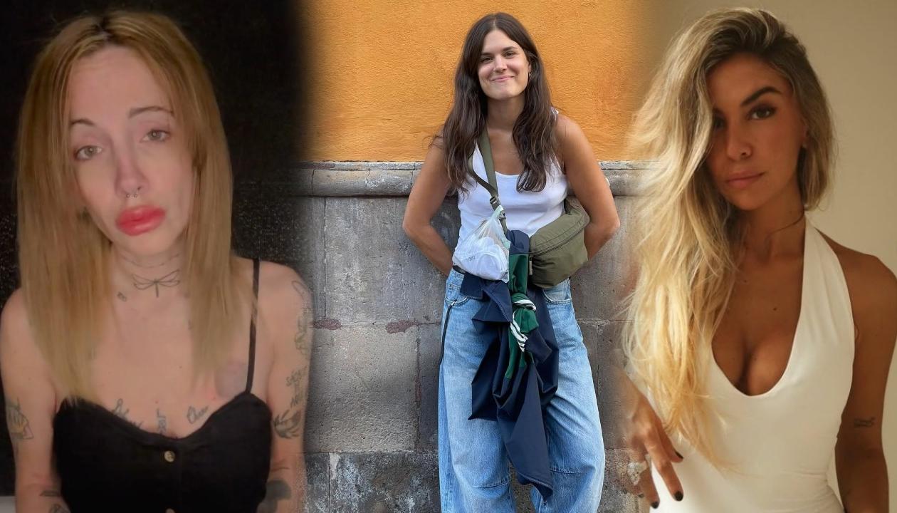 (Izq. a Der. ) Irene X, Elvira Sastre y Loreto Sesma.