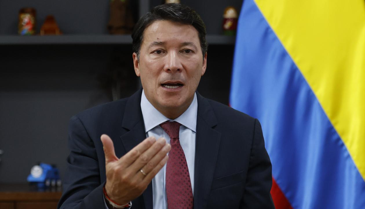 El Registrador Nacional del Estado Civil Hernán Penagos. 