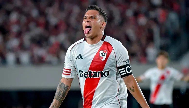Quintero había llegado por tercera vez a River en julio de 2025 procedente del América de Cali.