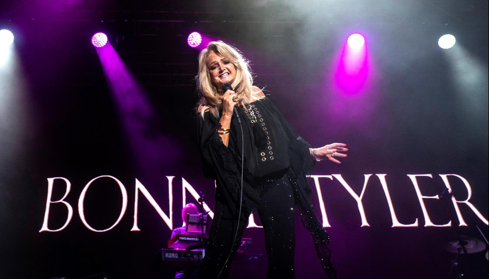 La cantante británica Bonnie Tyler.