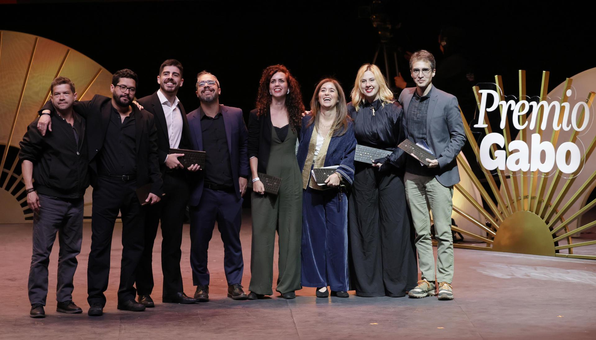 Los ganadores de los Premios Gabo 2026.