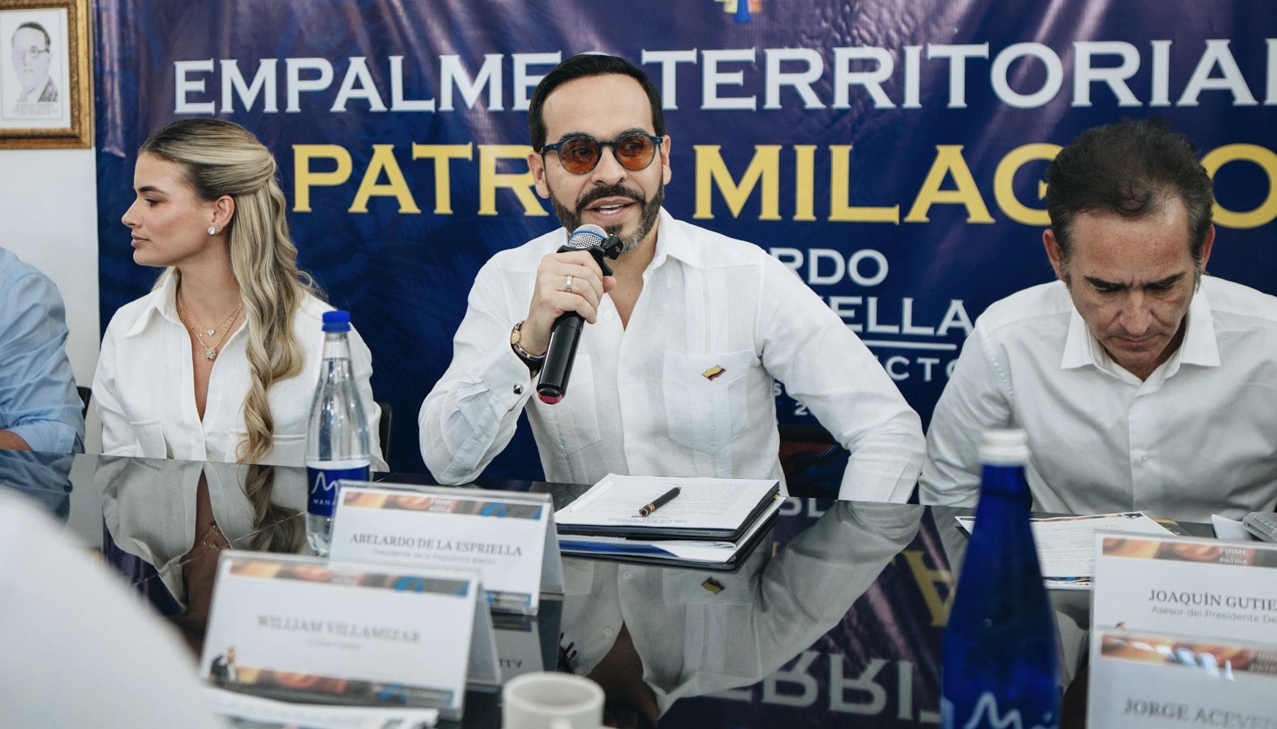 El Presidente electo Abelardo De La Espriella.