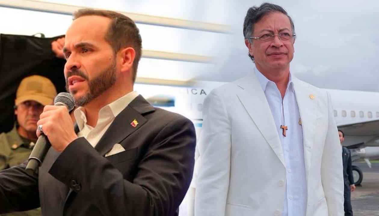 Abelardo De La Espriella, Presidente electo de Colombia; y Gustavo Petro, Presidente de Colombia. 