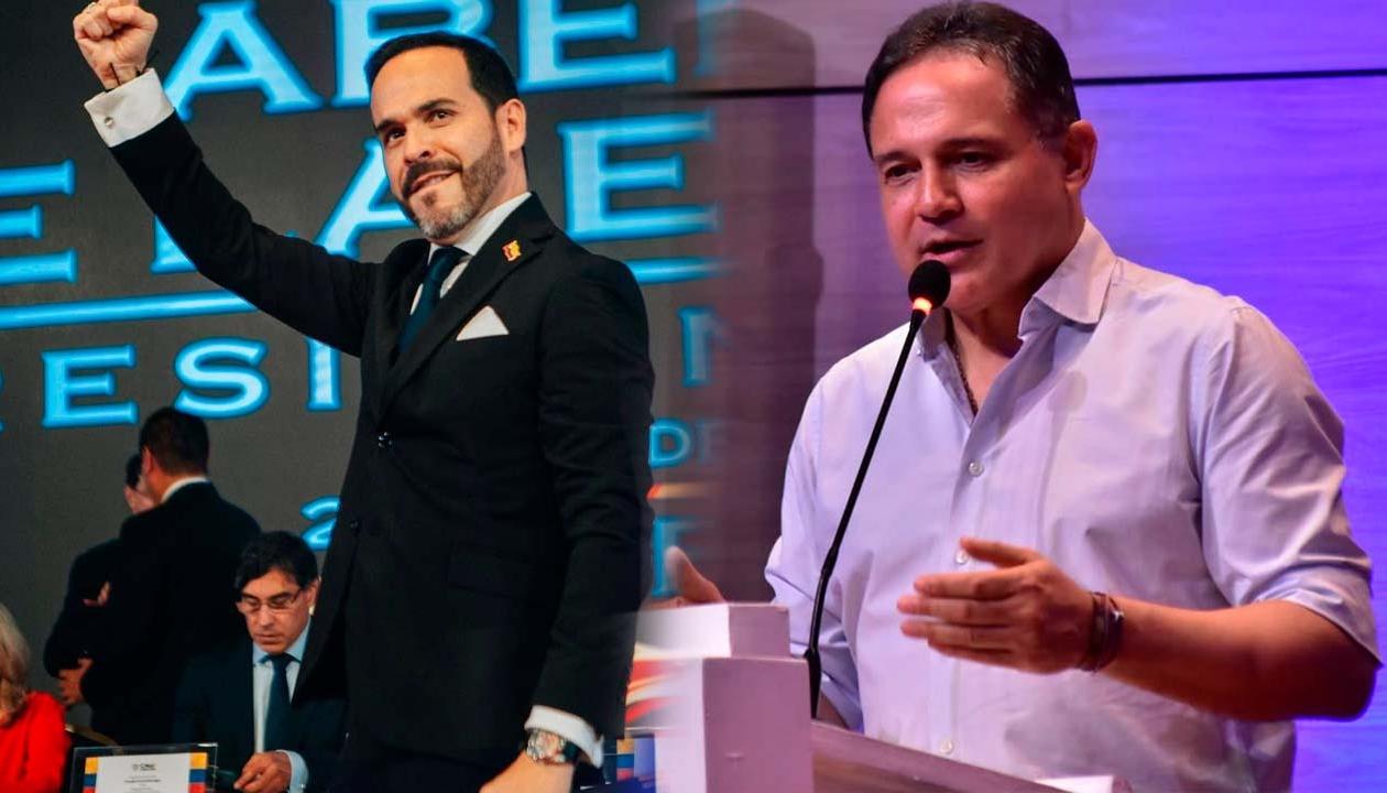 Abelardo De La Espriella y Honorio Henríquez. 