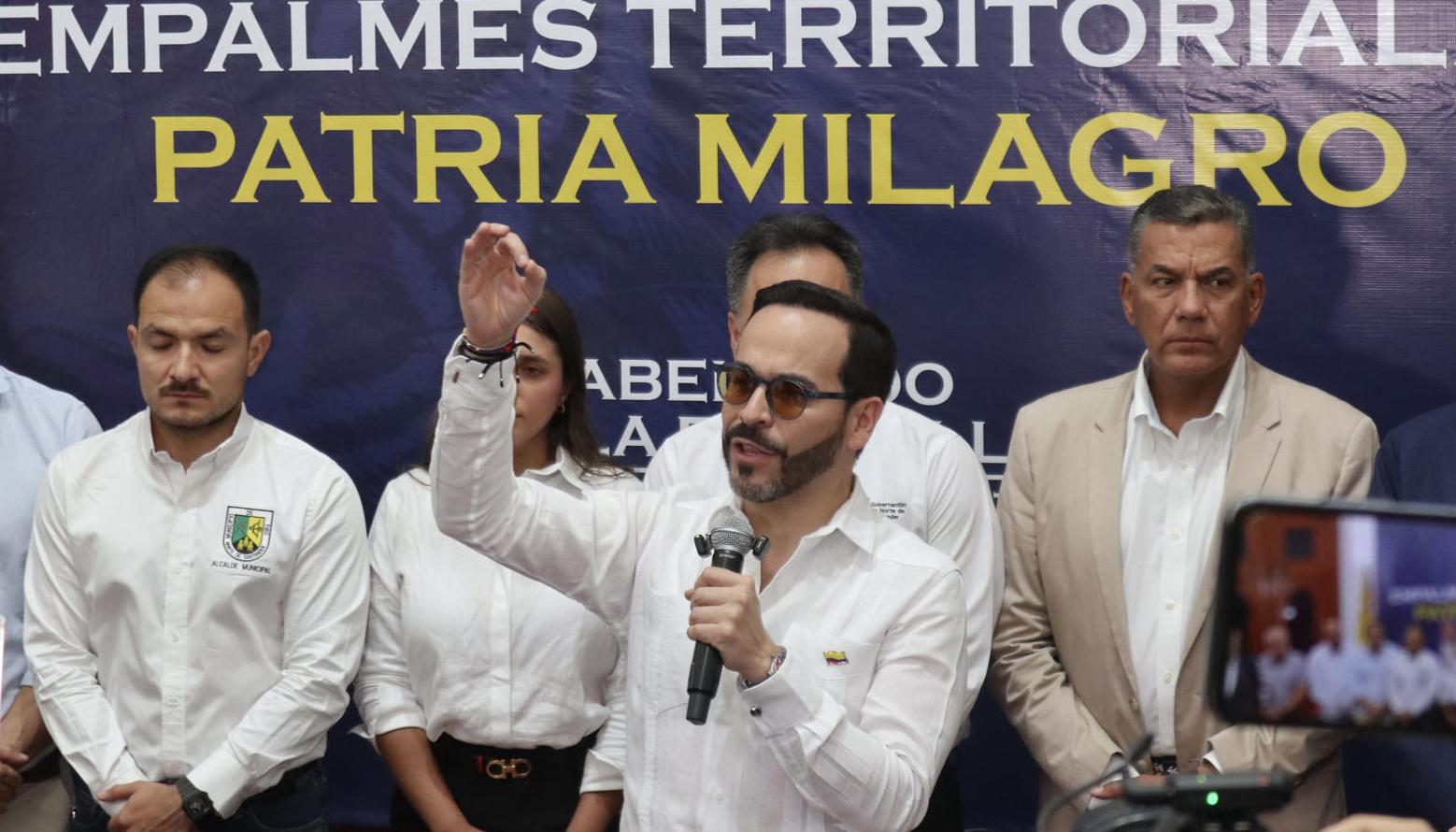 El Presidente electo Abelardo De La Espriella.