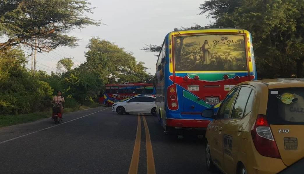 Accidente en Santo Tomás. 