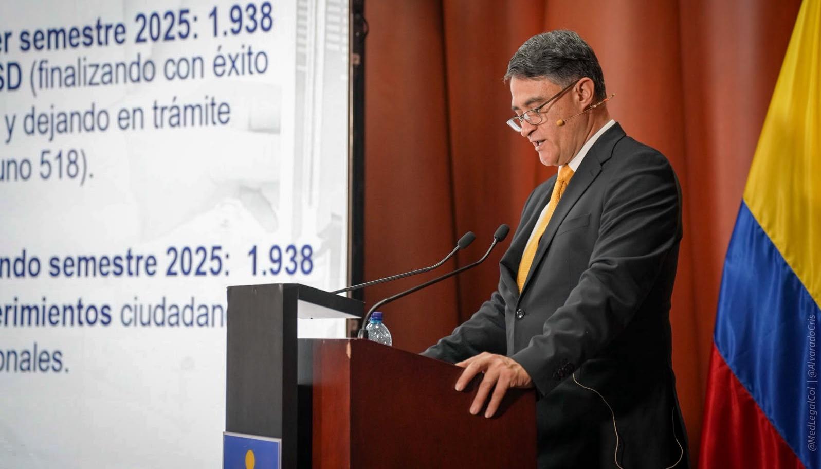 Ariel Emilio Cortés Martínez, director de Medicina Legal.