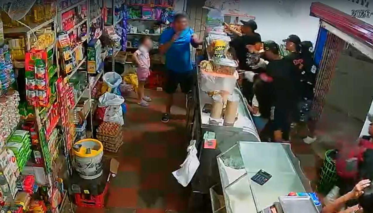 Atraco en tienda de Ponedera.
