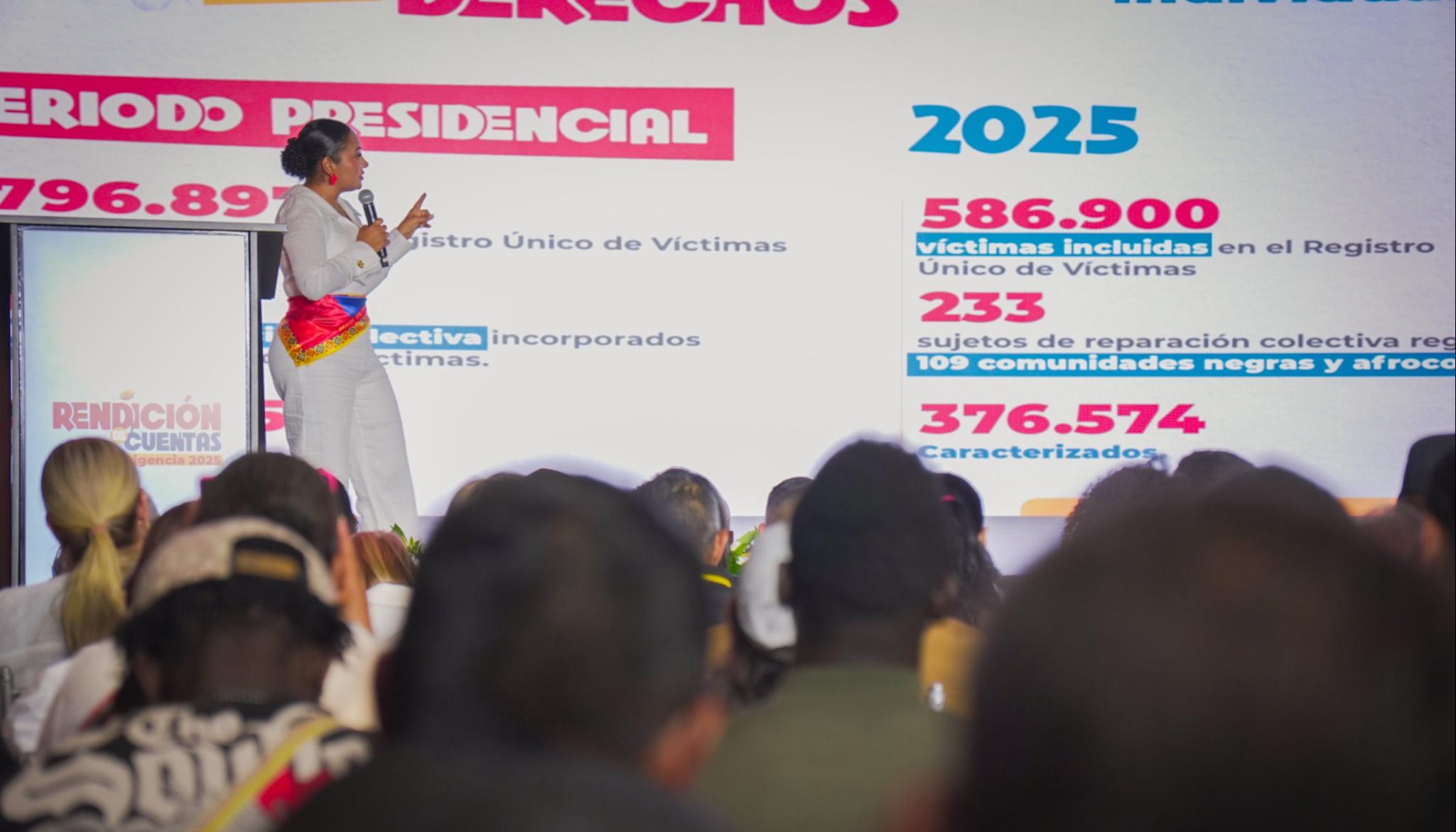 Audiencia Pública de Rendición de Cuentas de la vigencia 2025, en la Unidad para las Víctimas