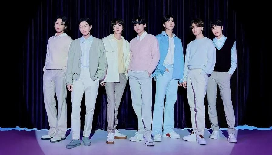 Banda BTS.