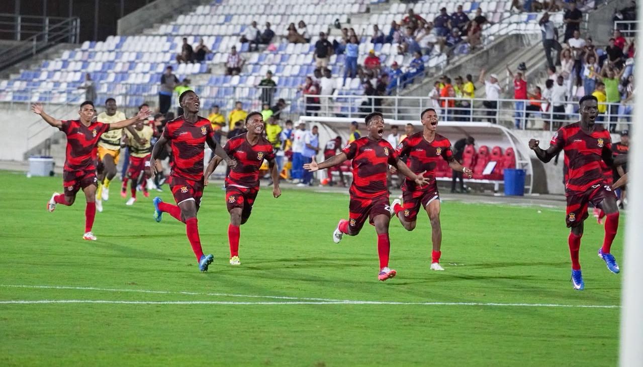 Barranquilla F.C. celebra
