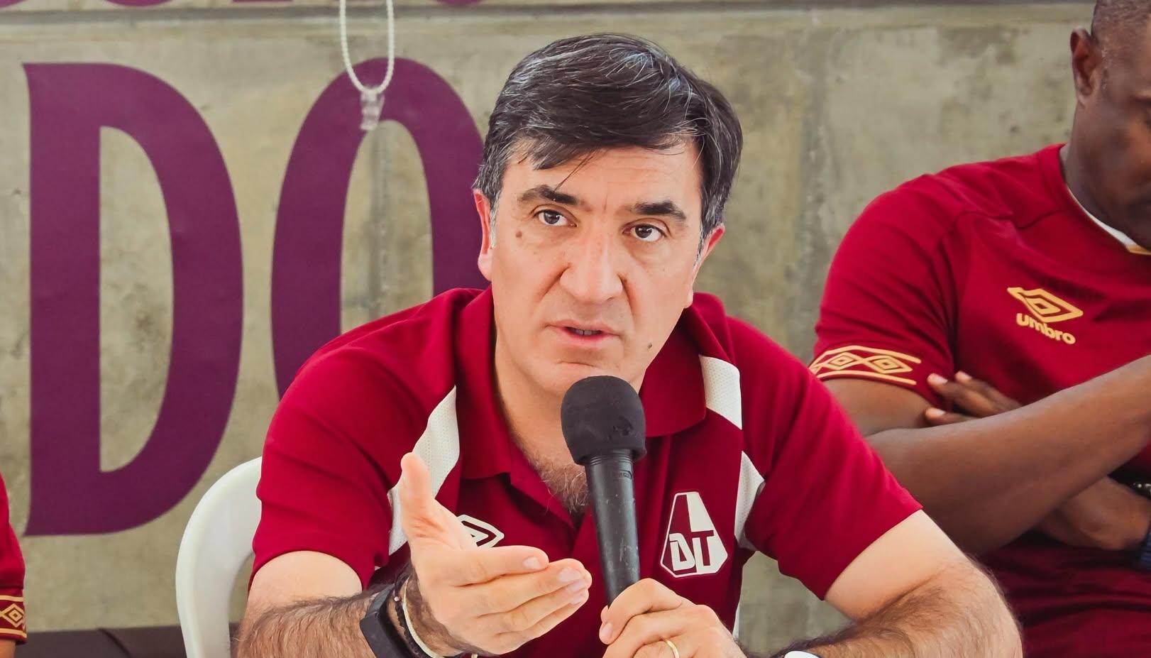 César Camargo, presidente del Tolima.