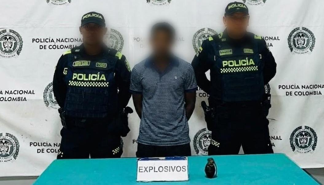 Deivis Alberto Vega fue capturado y conducido a la URI. 