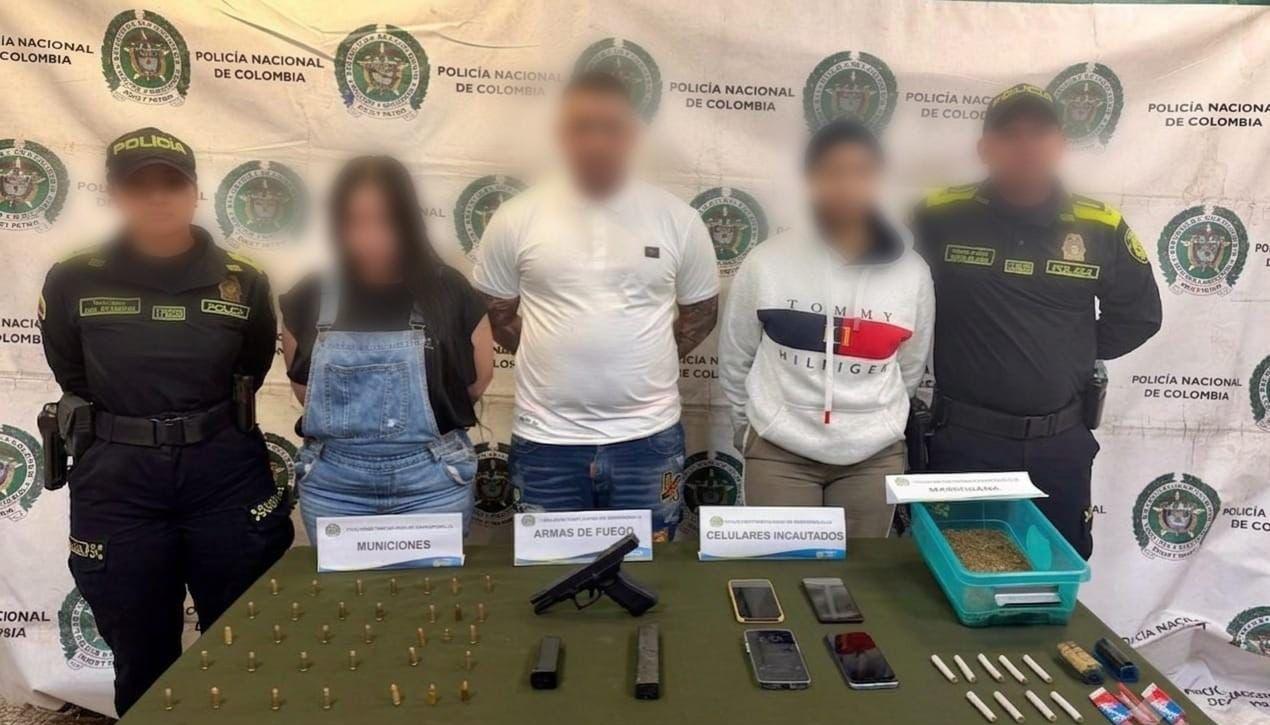 Capturados en operativo en Villa Muvdi.
