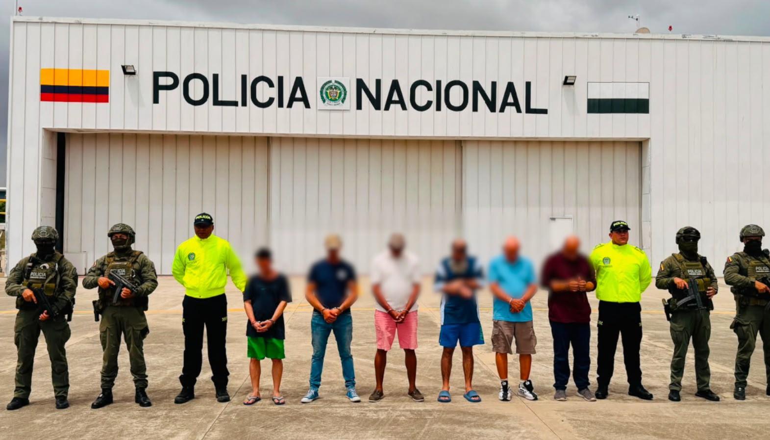 Capturados por la Policía.