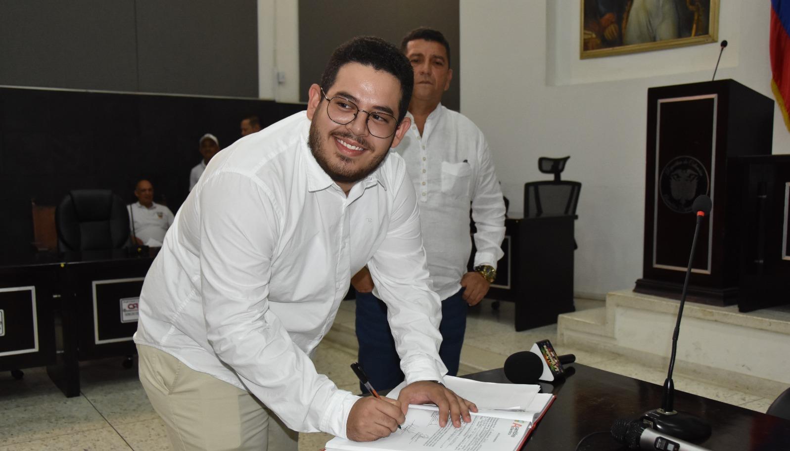 El diputado Carlos Gualdrón Barraza.