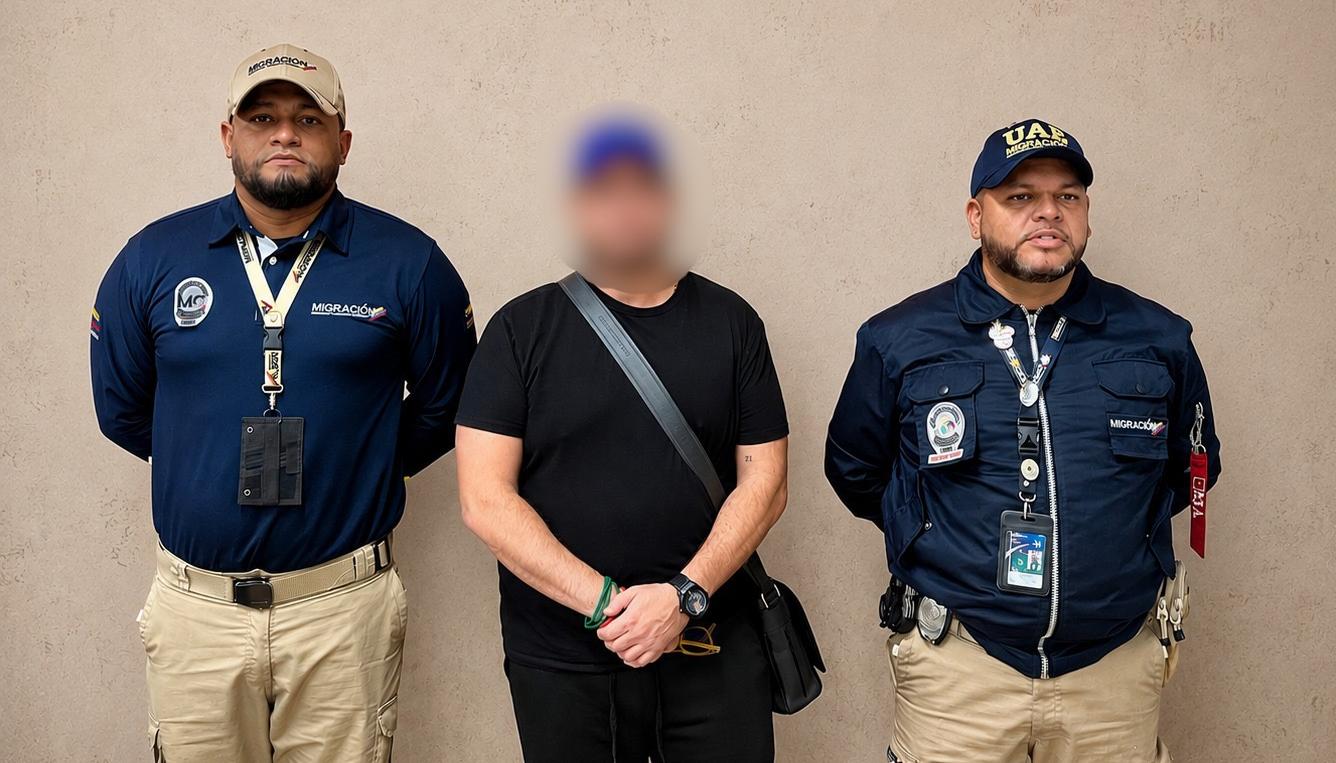 Ciudadano mexicano capturado en el Aeropuerto de Rionegro.