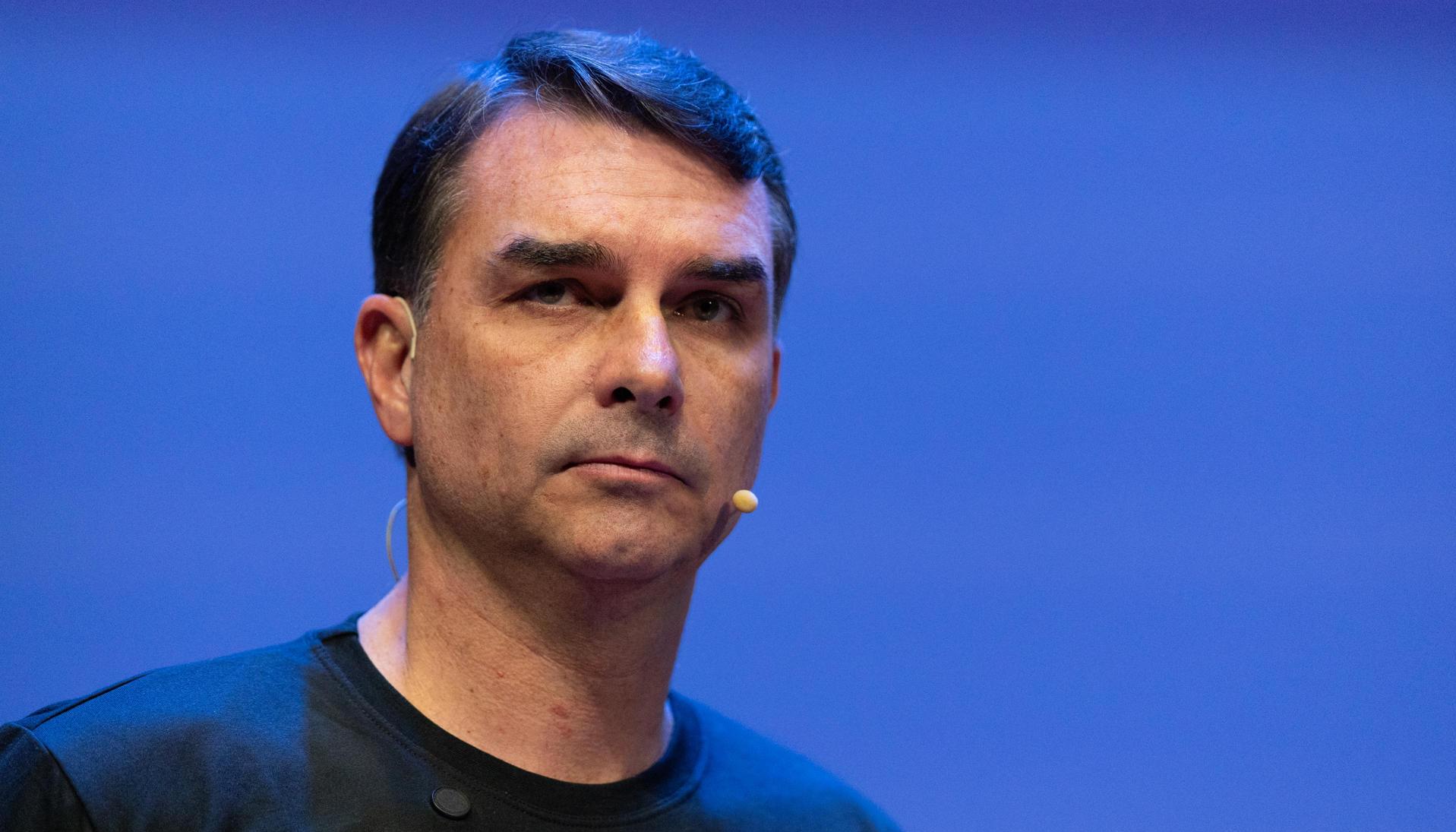 Flávio Bolsonaro, aspirante a la presidencia de Brasil.