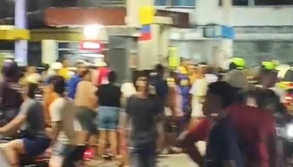 Los hechos sucedieron en una estación de gasolina en la calle 17 con carrera 19