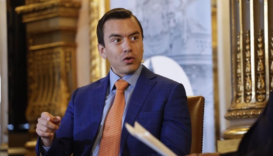 Daniel Noboa, presidente de Ecuador.