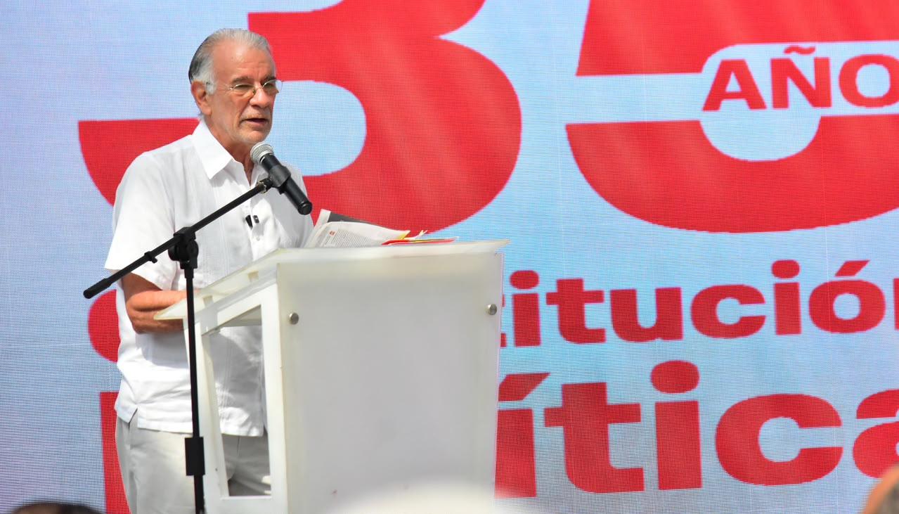 Eduardo Verano, gobernador del Atlántico.