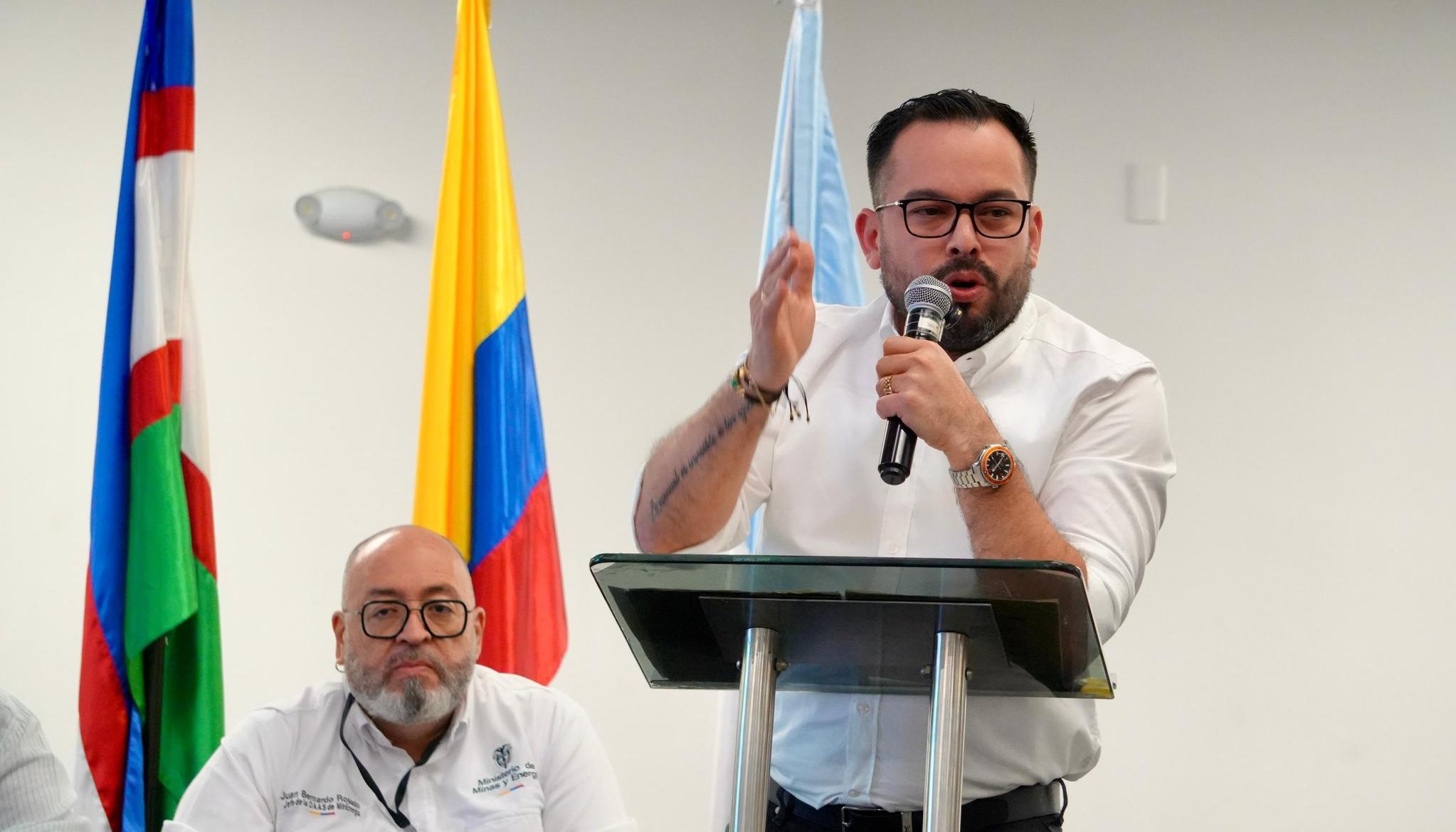 Edwin Palma, ministro de Minas y Energía.