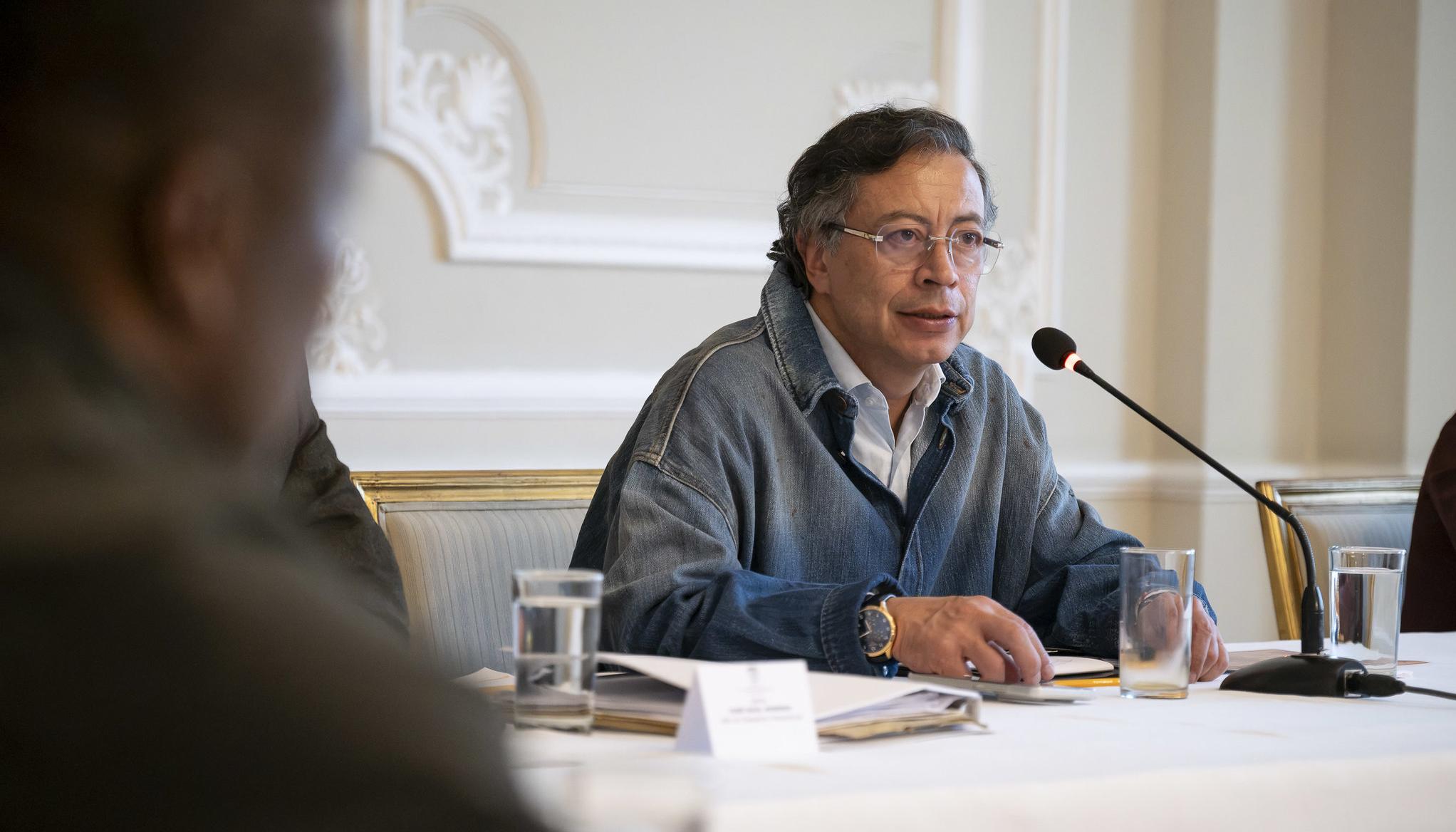 El Presidente Gustavo Petro.