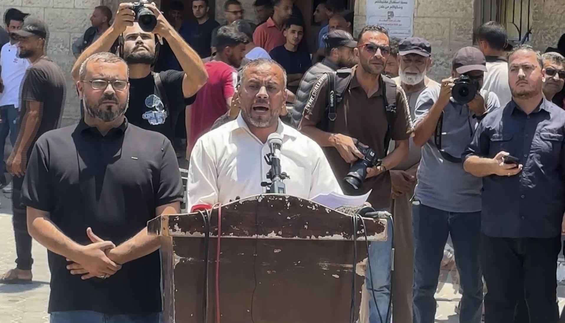 El anuncio fue dado por Ismail al Thawabta, director de la oficina de medios del Gobierno de Hamás en Gaza.