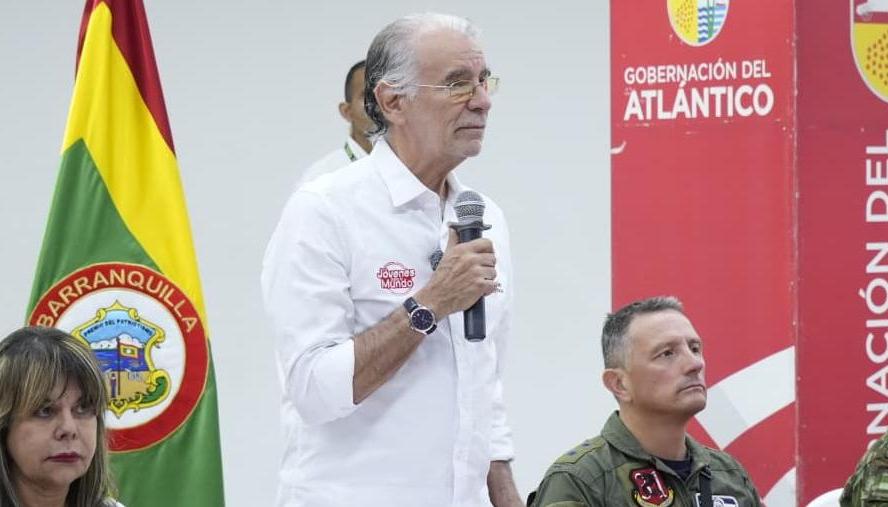 El gobernador Eduardo Verano.