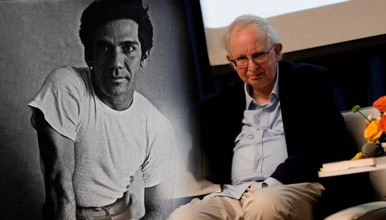 El periodista barranquillero Álvaro Cepeda Samudio y el historiador inglés Malcolm Deas.