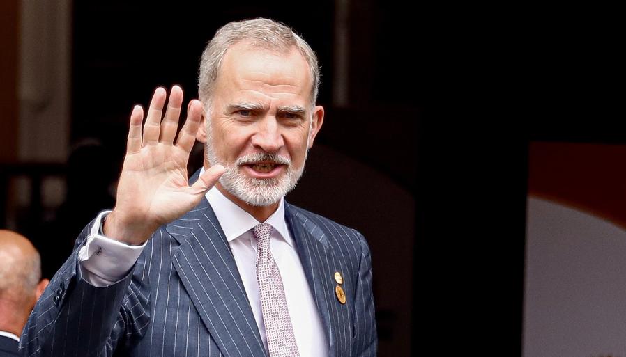 El Rey Felipe VI de España.