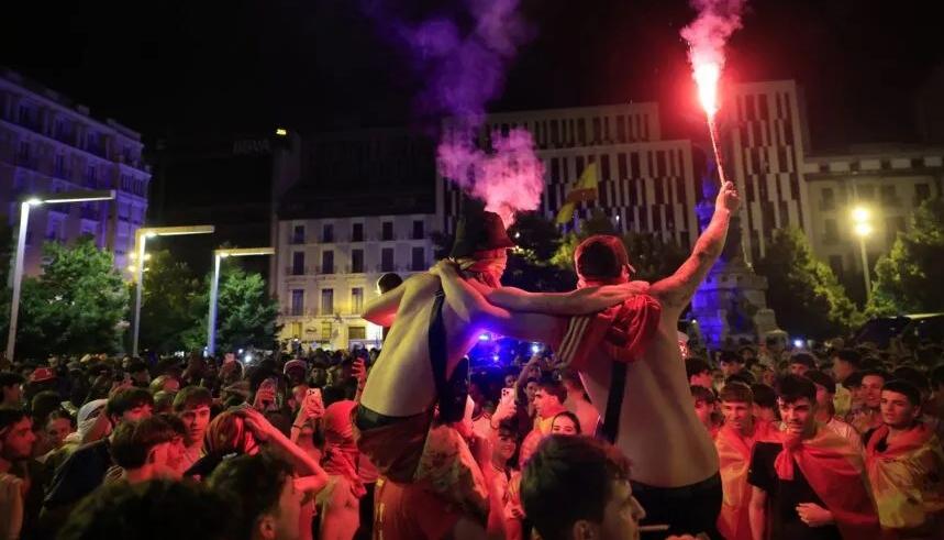 Imagen de la celebración en Zaragoza.