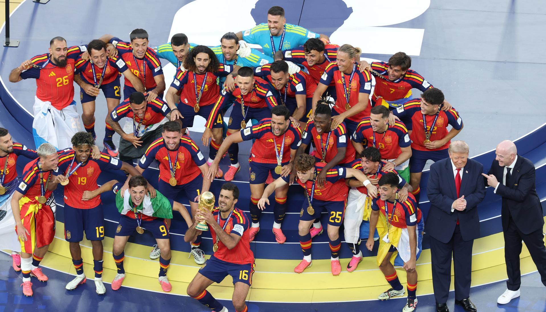 España es bicampeona del mundo.