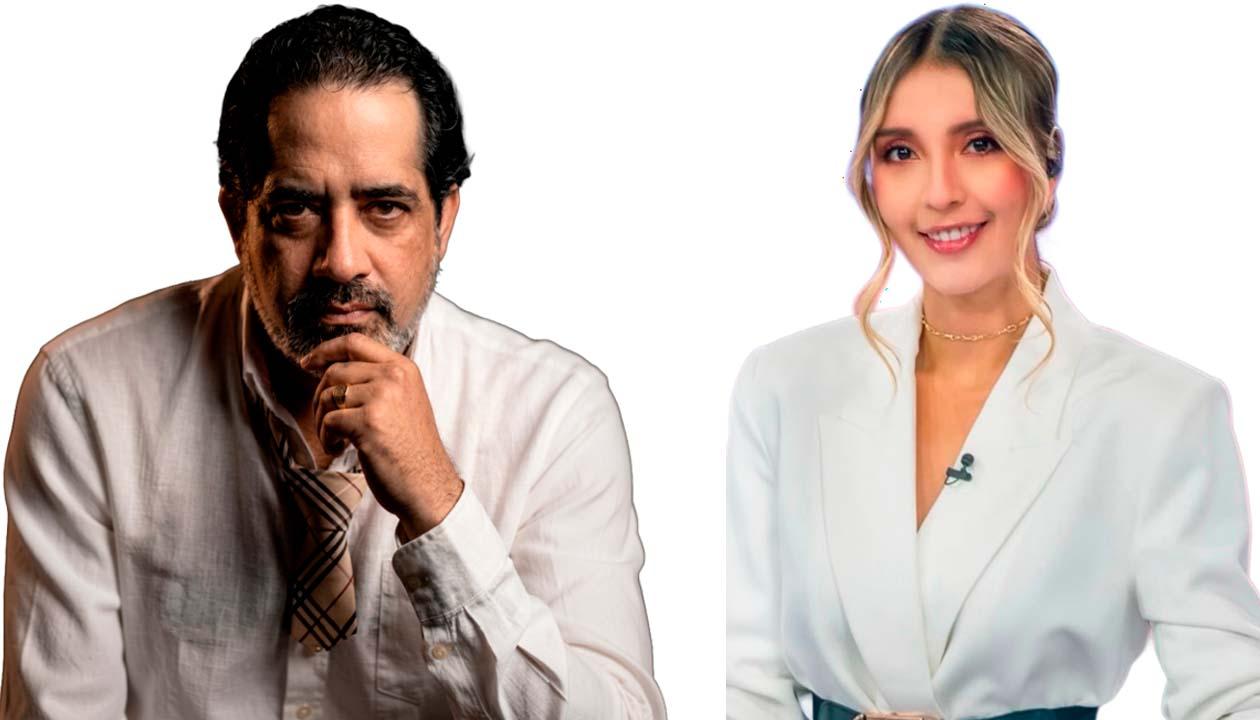 El exconcejal Miller Soto y la periodista Carolina Gómez