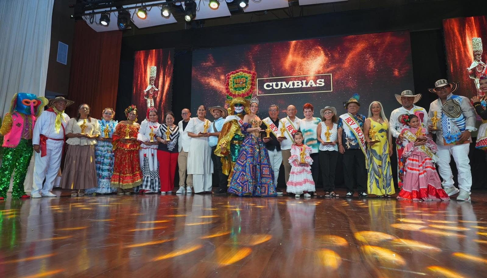 Ganadores del Congo de Oro en cumbia.