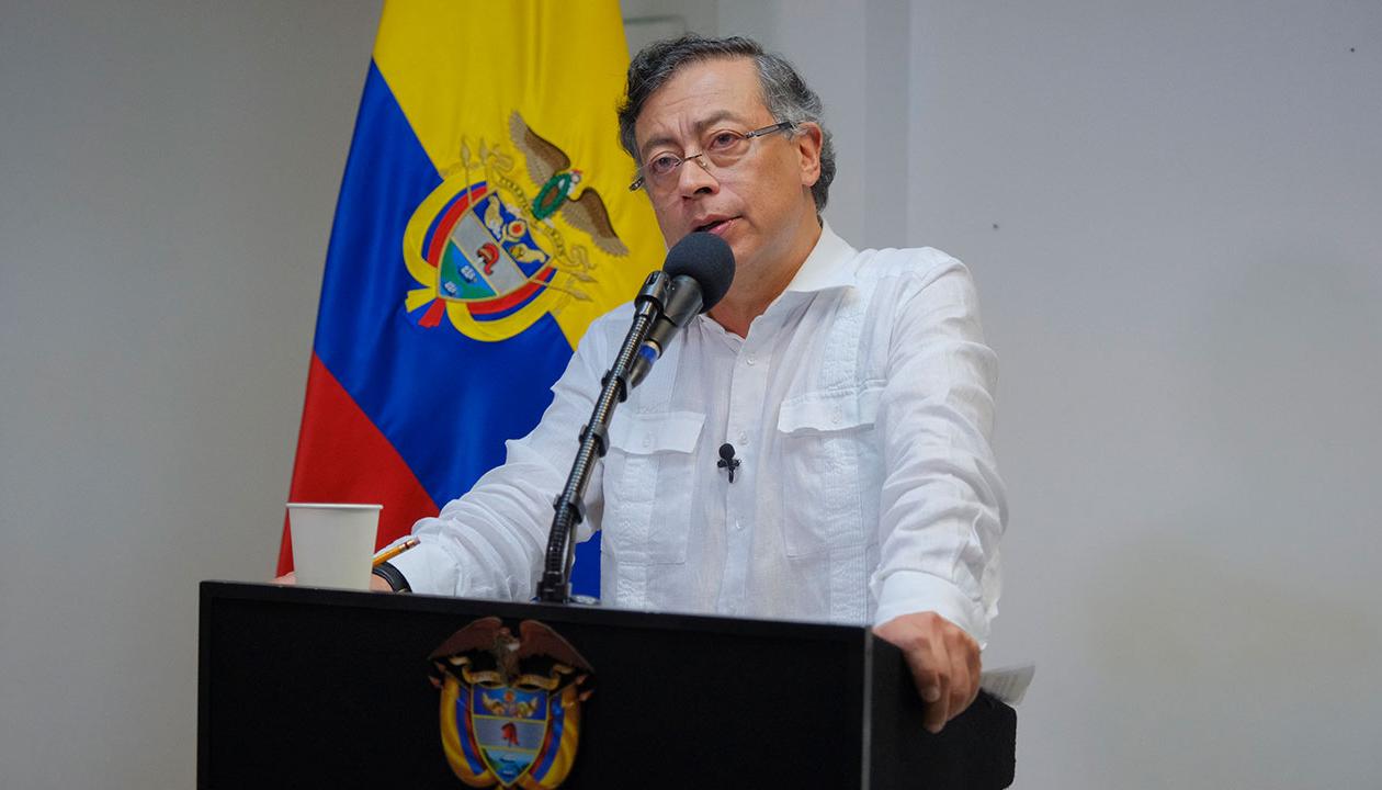 Gustavo Petro, Presidente de Colombia. 