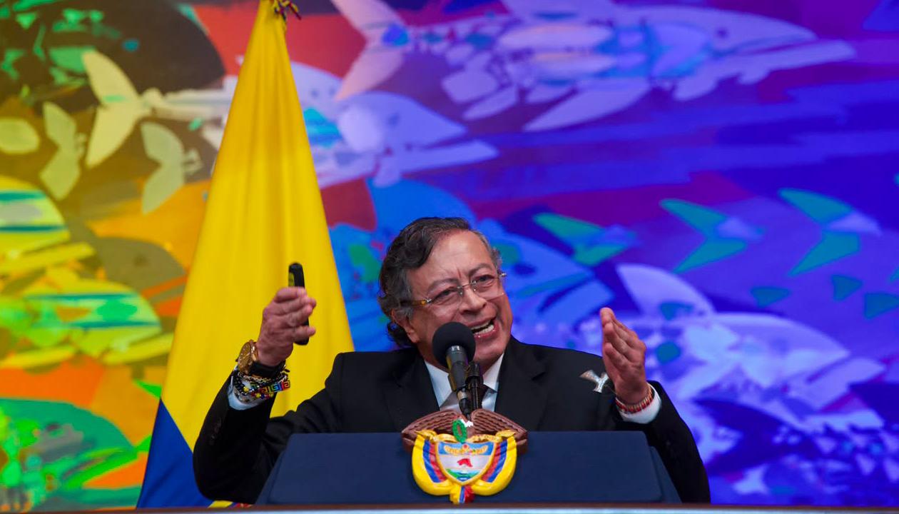 Gustavo Petro, Presidente de Colombia. 