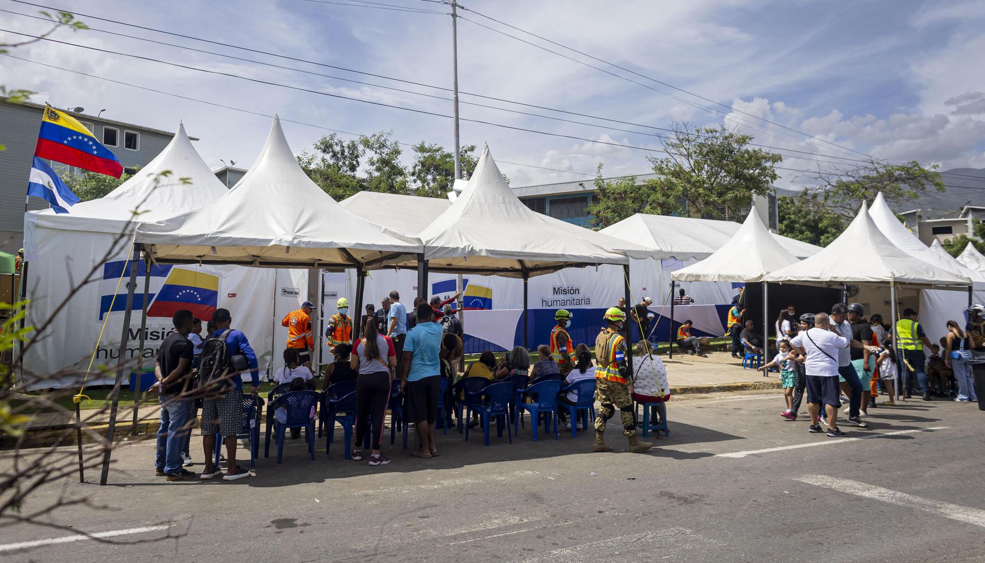 Cientos de profesionales procedentes de diferentes partes del mundo llegaron a Venezuela para brindar asistencia sanitaria.