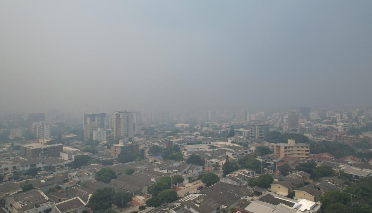 Humo que afecta a Barranquilla.