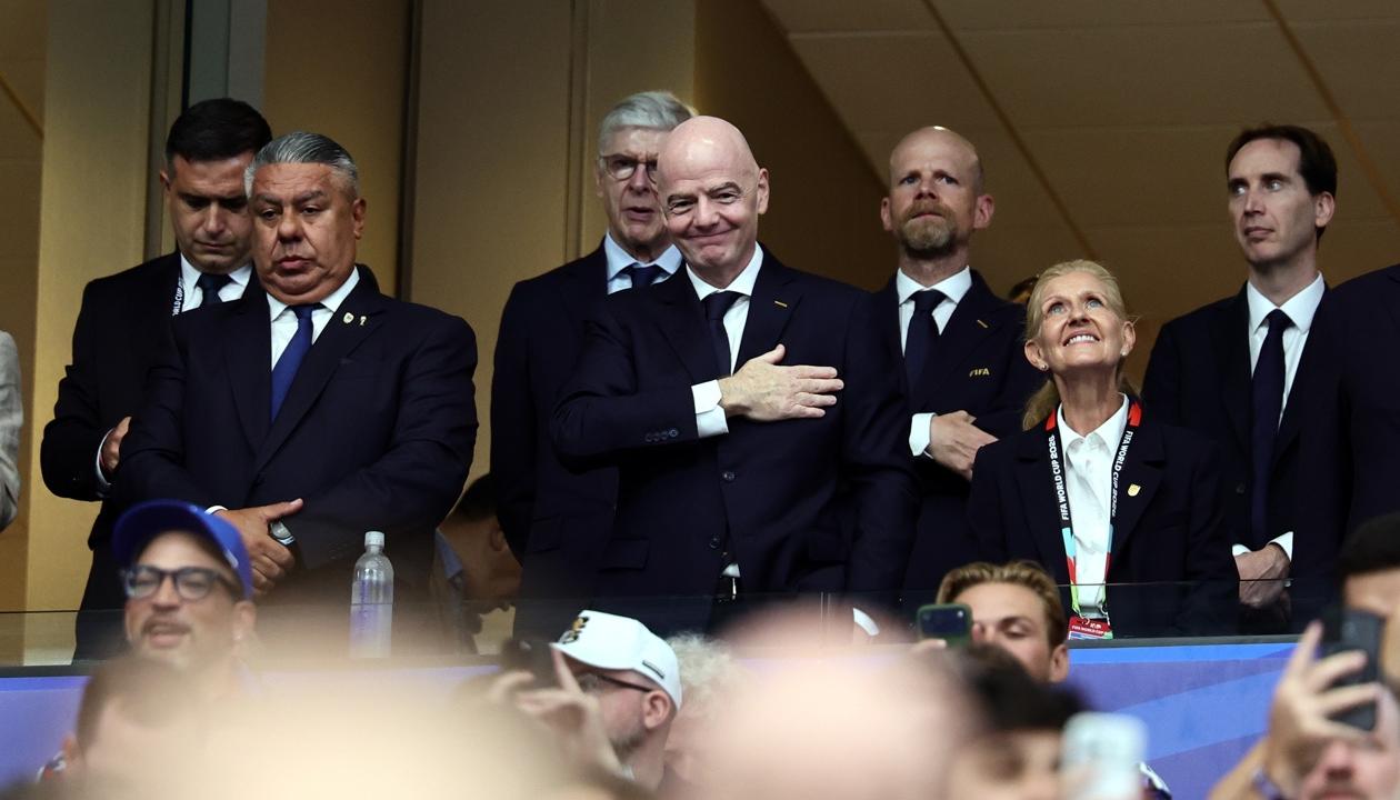 El presidente de la FIFA, Gianni Infantino.