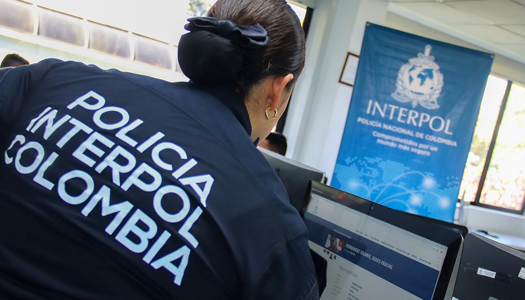 Interpol Colombia.